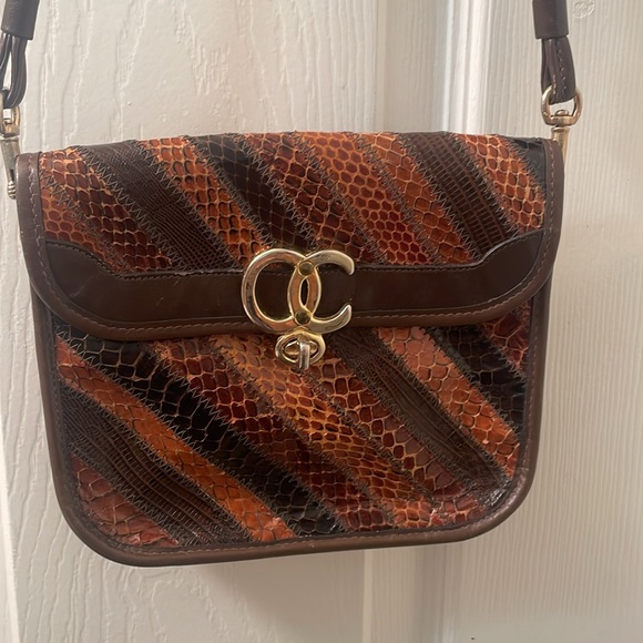 80’s Oleg Cassini Vintage Bag - Picture 2 of 8